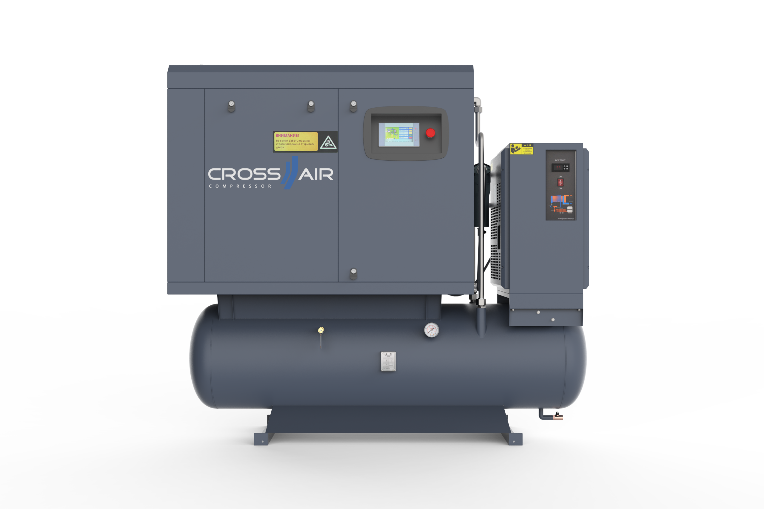 Компрессор для лазерной промышленности CrossAir CAPM15-16W