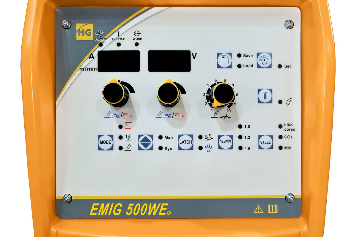 HUGONG Сварочный полуавтомат HUGONG EMIG 500WE III (цифровой подающ — 2